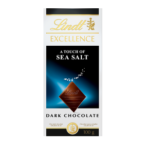 Lindt Excellence Tableta Chocolate Negro con Flor de sal