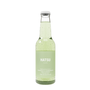 Bebida Hatsu Soda Sandía y Albahaca