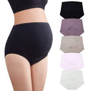 Paquete de 5 calzones de maternidad para dama talla M – MamaCotton