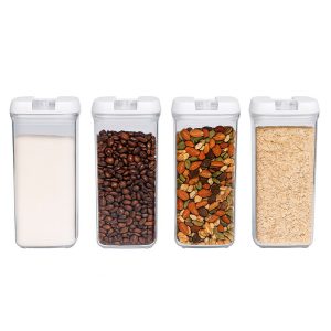 Frasco Blanco – Contenedor Hermetico Grande