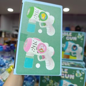 Burbujero Bubble Gun A Pila con Luz