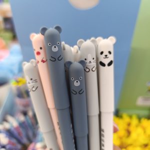 Lapicera Animalitos Borrable Mate