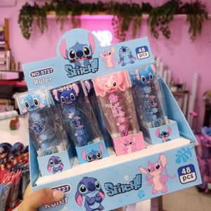 Regla Stitch Con Muñeco 15 cm