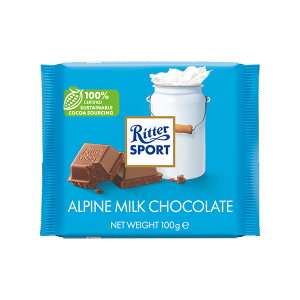 Chocolate Ritter Sport con Leche