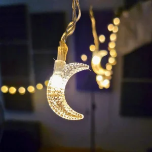 Luz Luna Y Estrella Trasparente X28 – Calida/Blanca