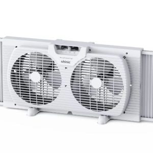 Ventilador de ventana doble de 3 velocidades