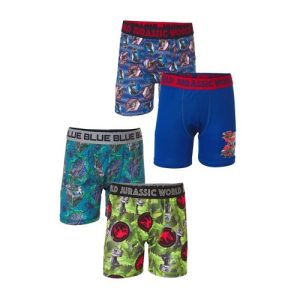 4 boxers para niño talla 6 de Jurassic World