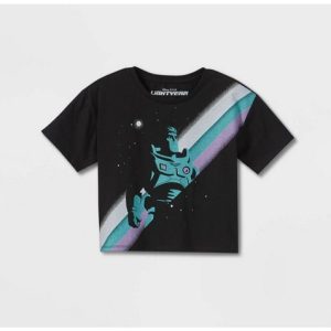 Camiseta de manga corta con diseño de Buzz Lightyear para niña talla L marca Disney