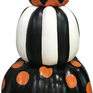 Decoración de Halloween de 3 calabazas apilables – ACCENTHOME