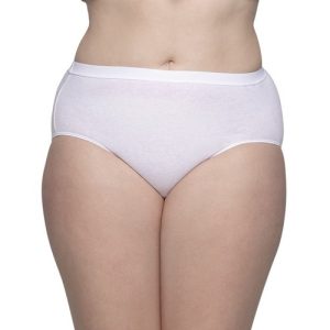 6 panties para dama tipo briefs talla 12 marca Fruit of the Loom