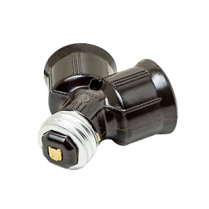 Portalámpara doble Zocalo Yee Poba-15