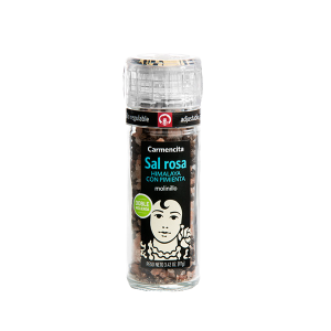Sal Rosa Himalaya Molinillo Con Pimienta Negra Carmencita
