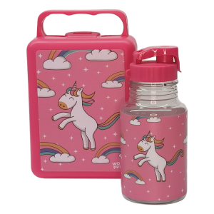 Set Botella + Valija Con Vinilo