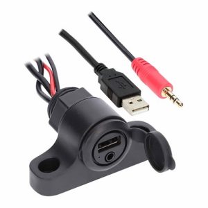 Adaptador USB de 3,5 mm para tablero de auto marca Metra Electronics