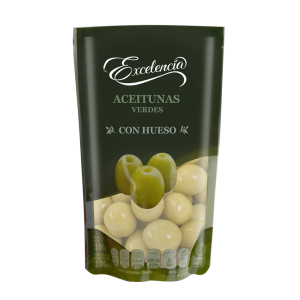 Aceitunas Verdes Enteras Excelencia (Doypack)