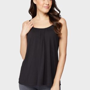 Blusa de tirantes Bra Top Cami Con Sujuetador Incorporado Talla S