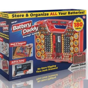 Sistema de almacenamiento de baterías marca As Seen on TV