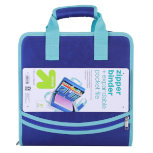 Carpeta de anillo de 2» color azul marca up & up