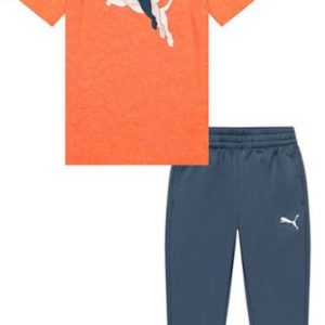 Conjunto de 2 piezas para niño talla 2T marca Puma
