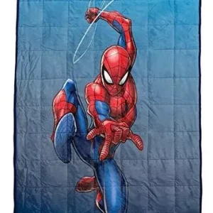 Manta con peso de  4.5 libras del increíble hombre araña – Jay Franco