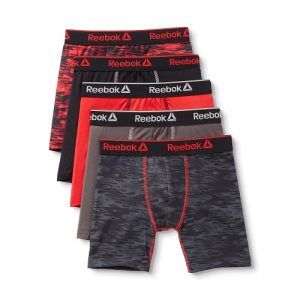 5 boxers para niño talla L (12/14) marca Reebok