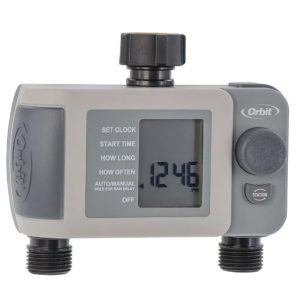 Temporizador de riego digital programable – Orbit
