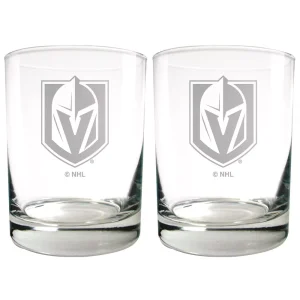 Juego de 2 vasos de los NHL Vegas Golden Knights -Rocks