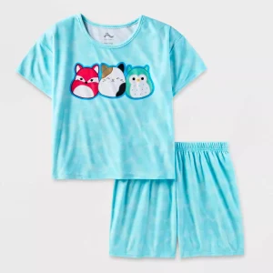 Conjunto de pijama para niña talla 14/16 – Squishmallows