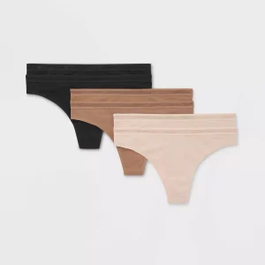 Paquete de 6 calzones para dama talla M marca Auden