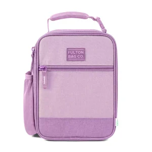 Bolsa tipo lonchera vertical color lila  -Fulton Bag Co