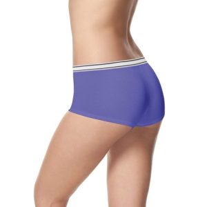 Paquete de 6 calzones boyshort talla 5 marca Hanes