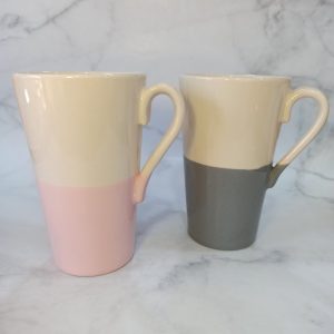 Art Bi Color – Taza Conica Alta