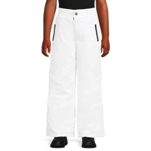 Pantalones para nieve color blanco para niña talla 6 – Iceburg