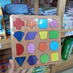 Rompecabeza Madera Formas