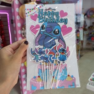 Set Stitch Adorno Cumpleaños