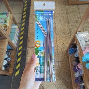 Sorbetes De Acero x 4 + Limpiador De Bombilla