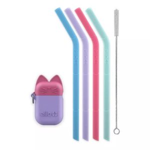 4 Popotes de siliconapara niños (6 piezas) – Ello