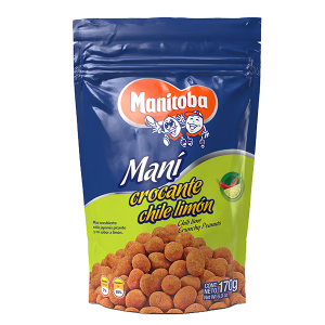 Maní crocante chile limón Manitoba