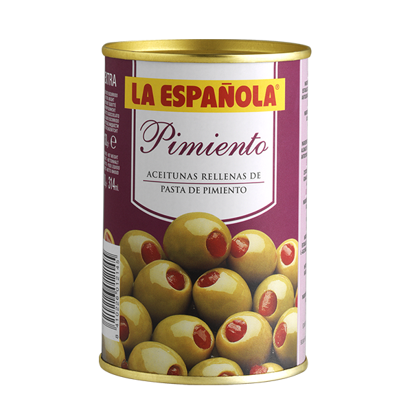 Aceitunas verdes rellenas con pimiento rojo La Española - Imagen 2