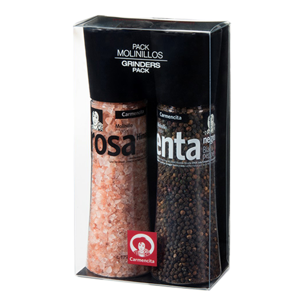 Pack Pimienta Negra y Sal Rosa Carmencita - Imagen 2