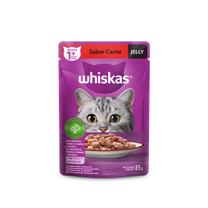 Alimento Húmedo Whiskas Carne para Gato Adulto