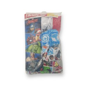 4 calzones para niño Talla 8 Marca Avengers