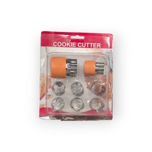 Paquete de 8 mini cortadores de galletas de distintos diseños