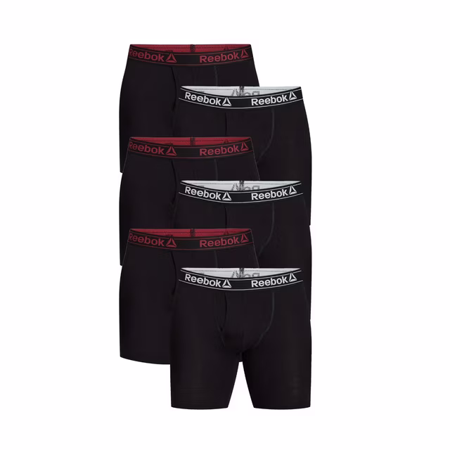 Paquete de 6 calzones para caballero talla XL – Reebok