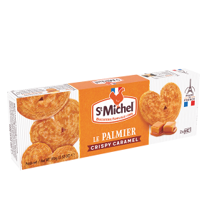 Galletas Palmeritas con trozos de Caramelo St Michel