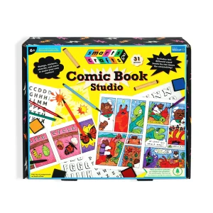 Kit de Estudio de Cómics para colorear de 31 piezas – Smarts & Crafts