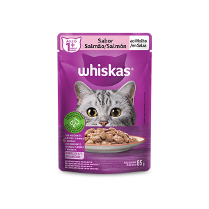 Alimento Húmedo Whiskas Salmón para Gato Adulto