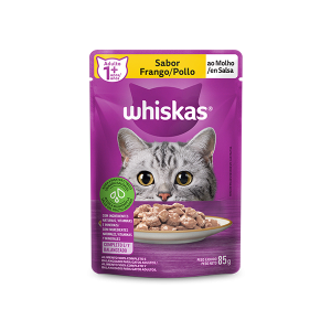 Alimento Húmedo Whiskas Pollo para Gato Adulto