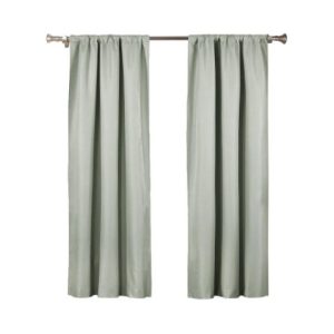 Paquete de 2 paneles de cortina para interiores de 93.98 x 160.02 cm, color Salvia – Marca Ecologee