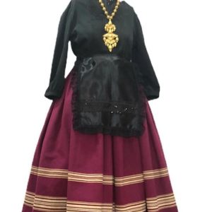 Refajo Tejido Burdeos